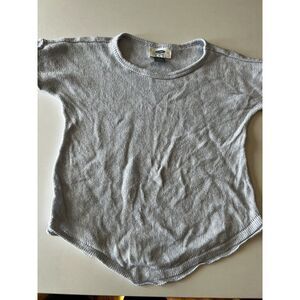 OLD NAVY Girls Kids Size 5 XS Xsmall Shirt Top Sweater Long Sleeve Light‎ Blue